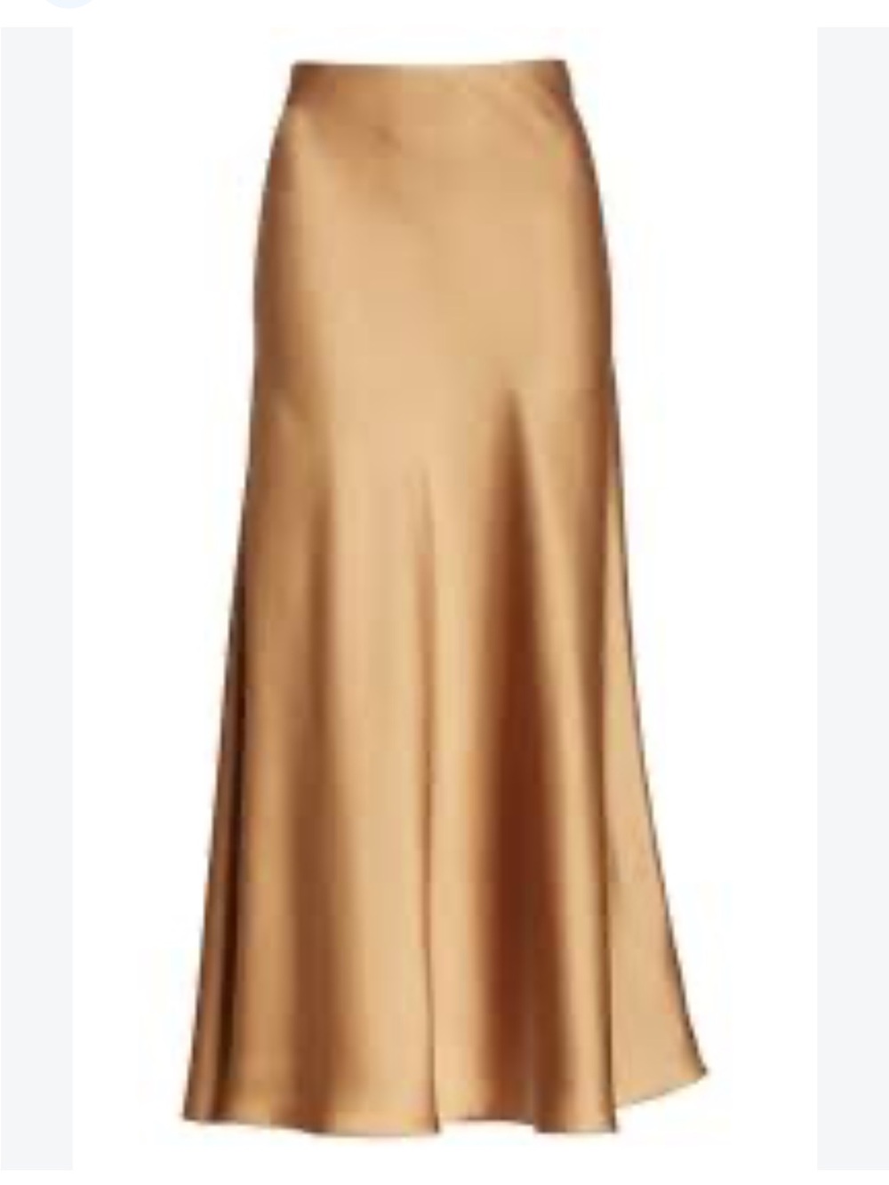 Club Monaco Bias Cut Satin Slip
Skirt In Honey Size 2